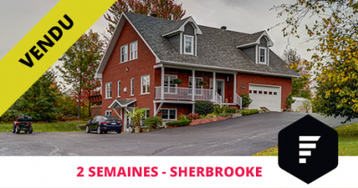 Cottage avec logement vendu à Sherbrooke Fleurimont Flex Immobilier