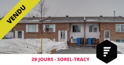 Semi-detached bungalow sold in Sorel-Tracy Flex Immobilier
