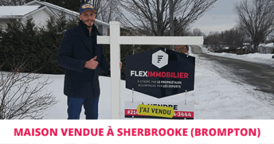 House sold in Bromptonville Sherbrooke Flex Immobilier