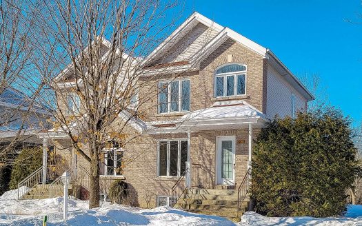 Maison jumelée à vendre Sherbrooke St-Élie Flex Immobilier Élévation avant