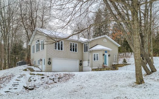 House for sale Hatley Sherbrooke Eastern Townships Flex Immobilier Front elevation